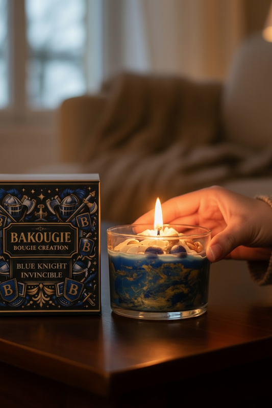 Bougie parfumée Invincible | Blue Knight