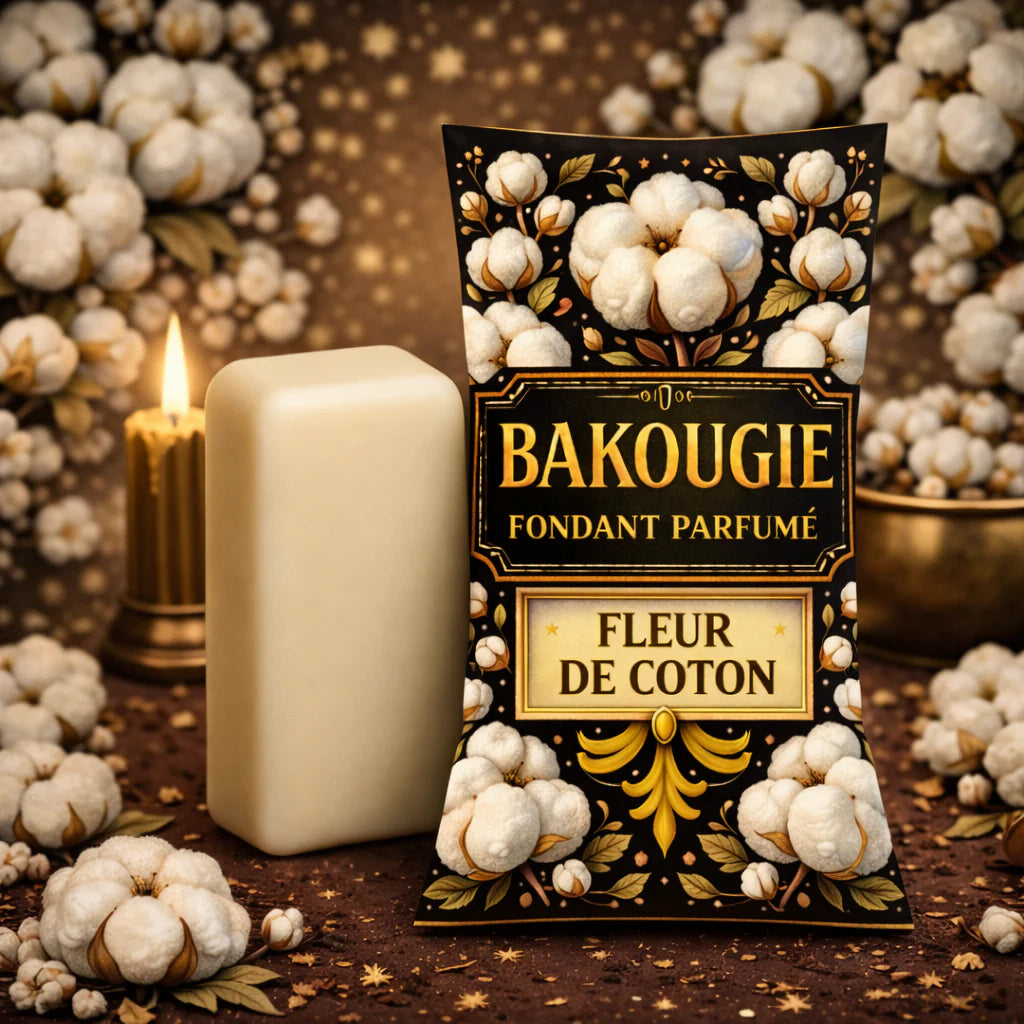 Fondant parfumé Fleur de coton | Bakonette x10