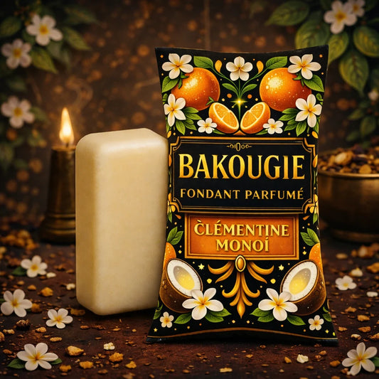 Fondant parfumé Clémentine monoï | Bakonette x10