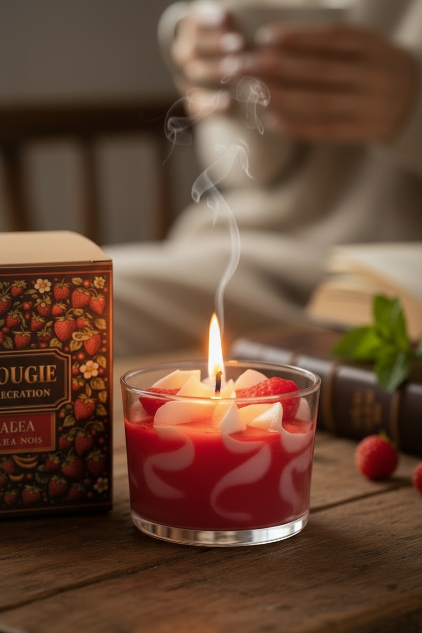 Bougie fraise des bois | Fresita