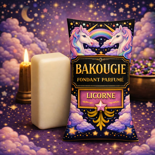Fondant parfumé Licorne | Bakonette x10